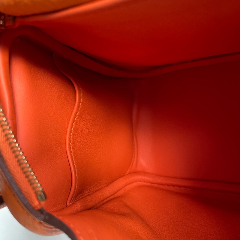 愛馬仕橘mini lindy-14