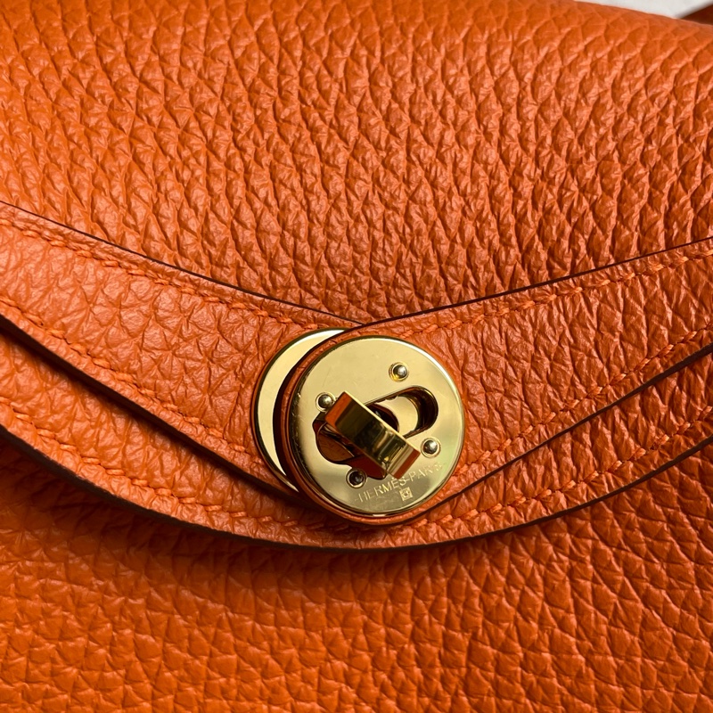 愛馬仕橘mini lindy-18