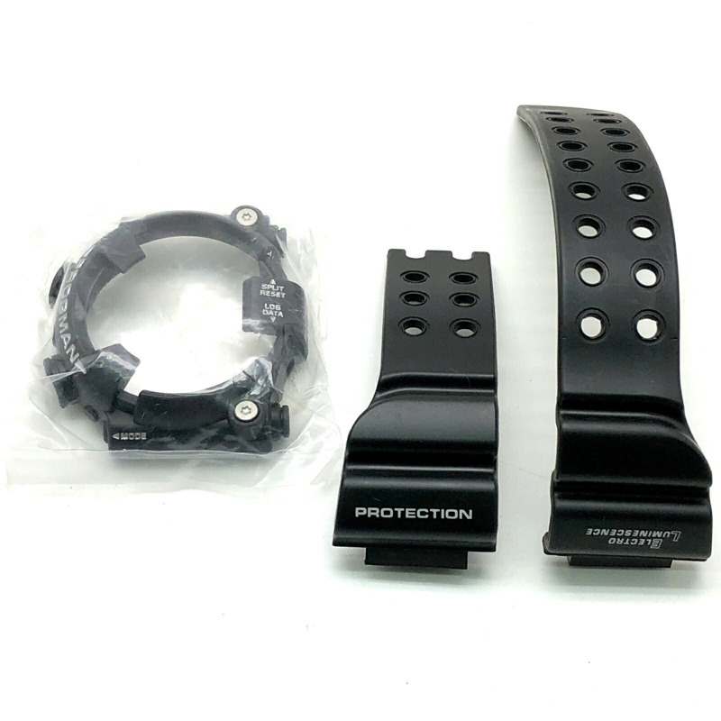 卡西歐 G-SHOCK DW-8200Z-1T FROGMAN 黑色男士腕錶，鈦金屬錶殼，飾有潛水蛙 EL MIB 設計。 1997 年 10 月發布。可在 Mikunigaoka 商店購買。 IT8FDDFRE7X9-6