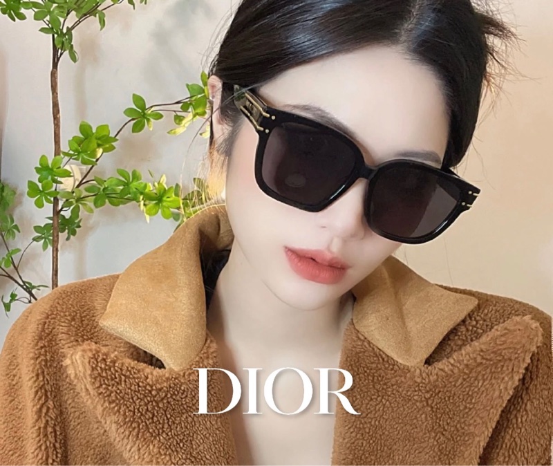 Dior 琥珀色太陽眼鏡-7