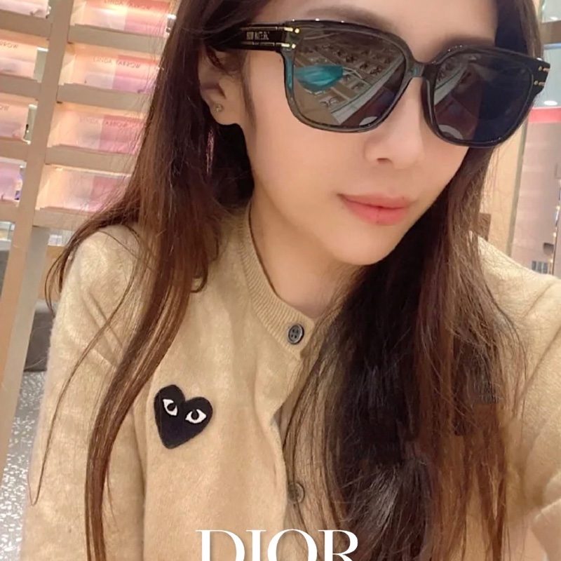 Dior 琥珀色太陽眼鏡-9