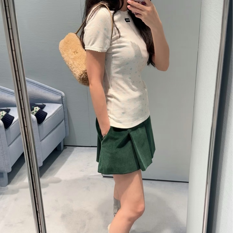 Miu Miu 超可愛碎花短袖T恤#xs-2