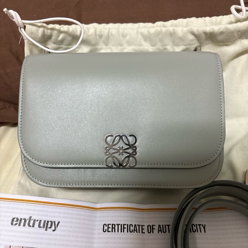 Loewe goya small 小號 淺灰色-1