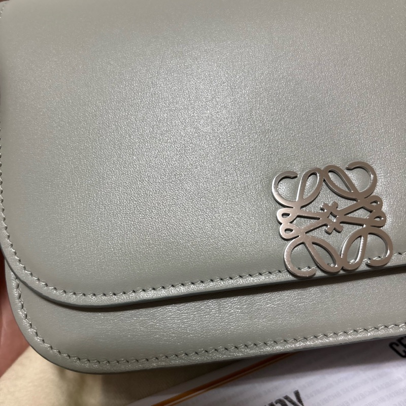 Loewe goya small 小號 淺灰色-11