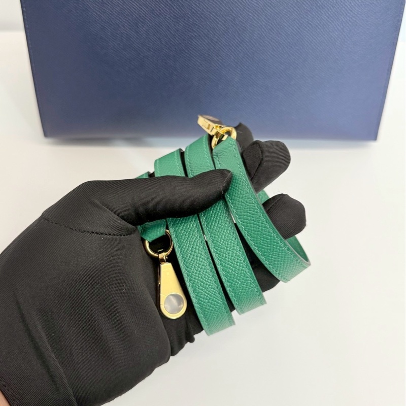 Hermes Kelly28 藍拼綠 金釦 馬蹄燙金 Epsom皮 全新-23