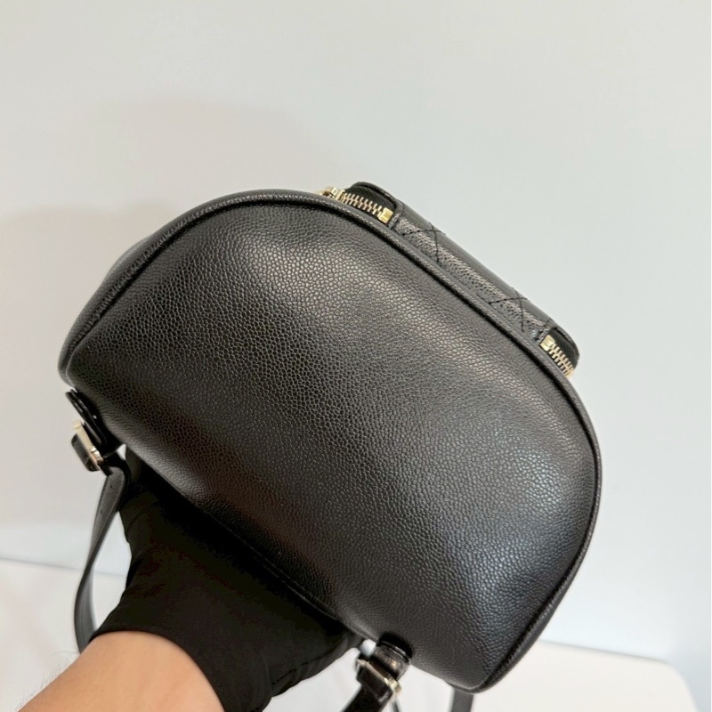 Chanel Affinity 後背包 荔枝牛 小號 晶片款-7