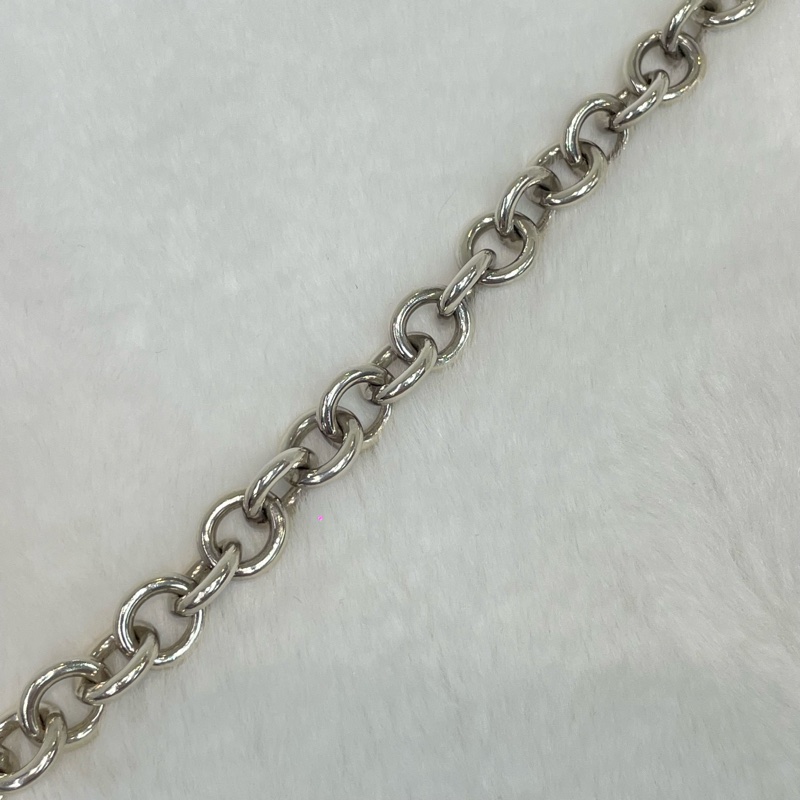 Tiffany & Co. Return to Tiffany 925銀圓牌手鏈 XB638-2