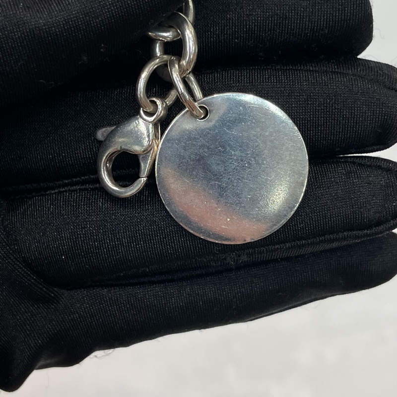 Tiffany & Co. Return to Tiffany 925銀圓牌手鏈 XB638-5