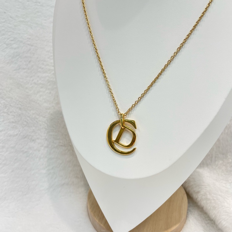 Dior 中古CD大logo長項鏈 XB353-0