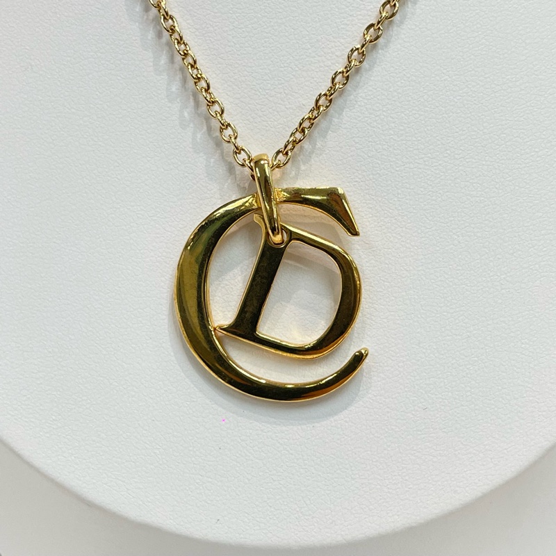 Dior 中古CD大logo長項鏈 XB353-1