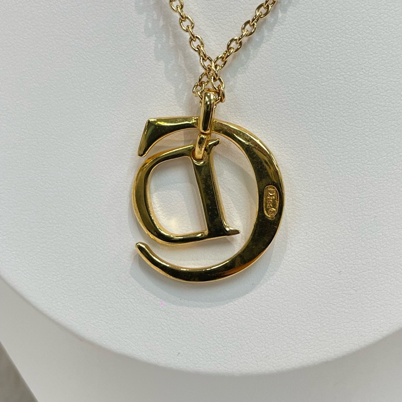 Dior 中古CD大logo長項鏈 XB353-9