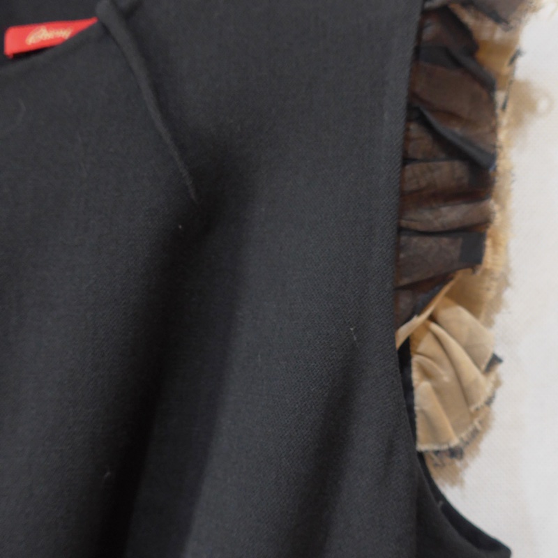 Brioni黑色簡約洋裝-3