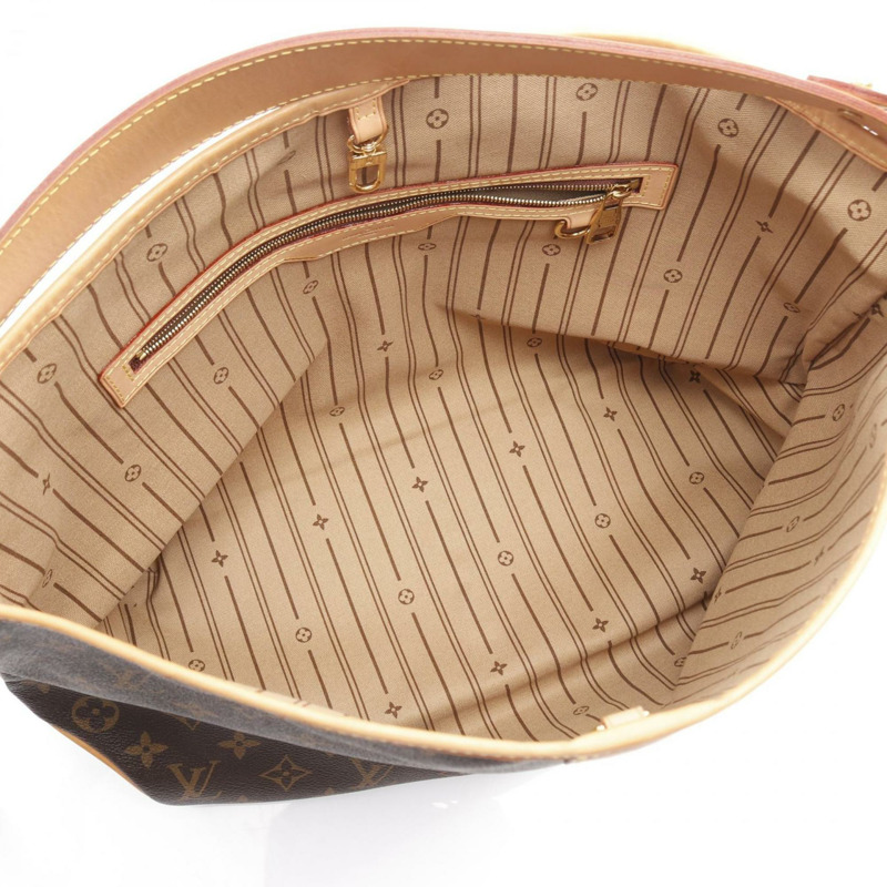 路易威登 Delightful PM 女士單背包,塗層帆布和皮革,Monogram 圖案,棕色,M40352-2