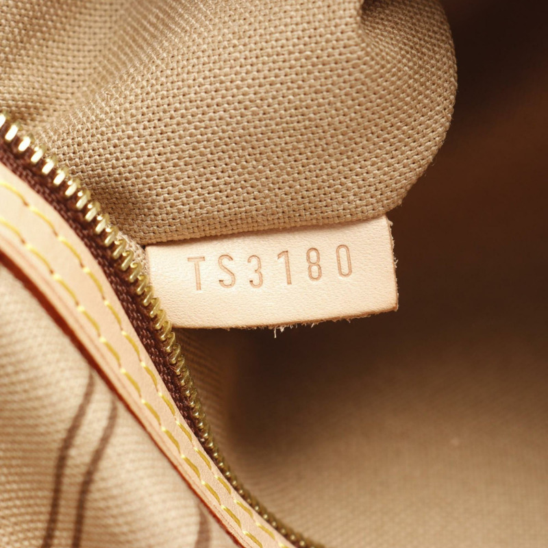 路易威登 Delightful PM 女士單背包,塗層帆布和皮革,Monogram 圖案,棕色,M40352-4