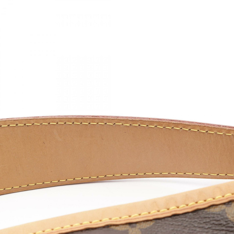 路易威登 Delightful PM 女士單背包,塗層帆布和皮革,Monogram 圖案,棕色,M40352-7