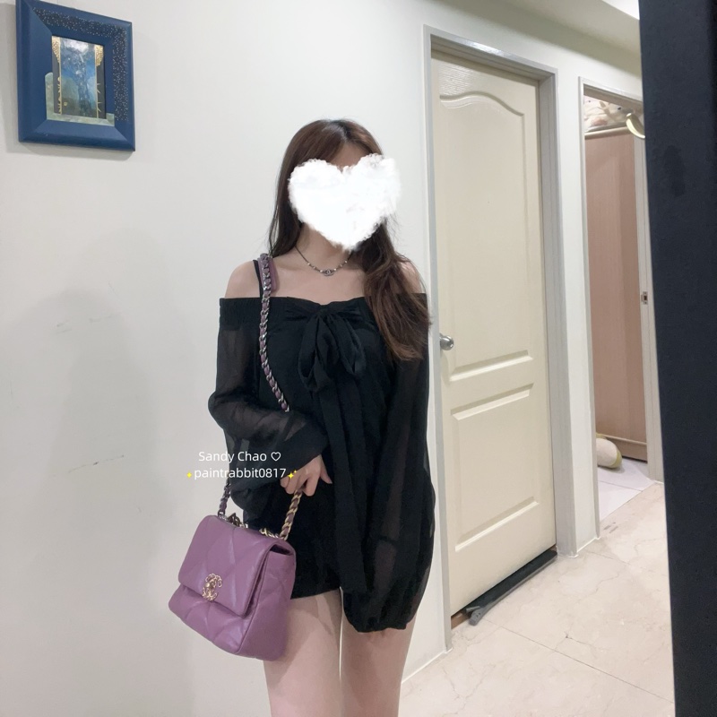 ෆ Chanel 19bag 香芋紫-4