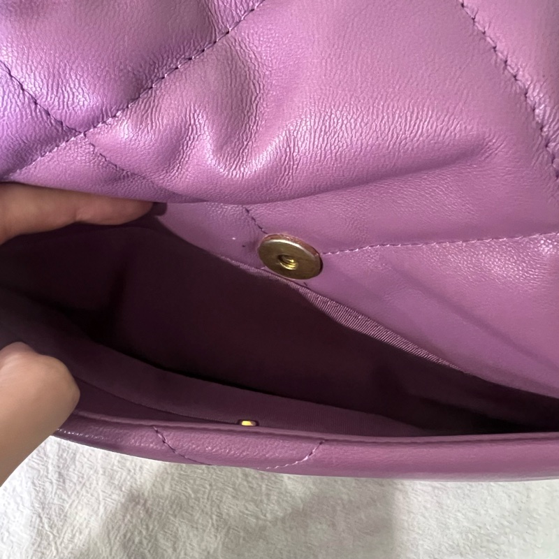 ෆ Chanel 19bag 香芋紫-17