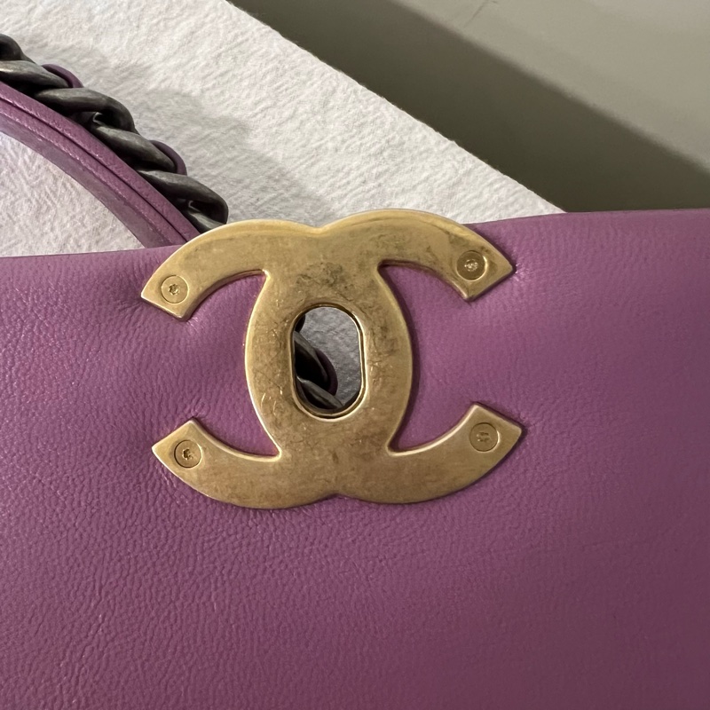 ෆ Chanel 19bag 香芋紫-19