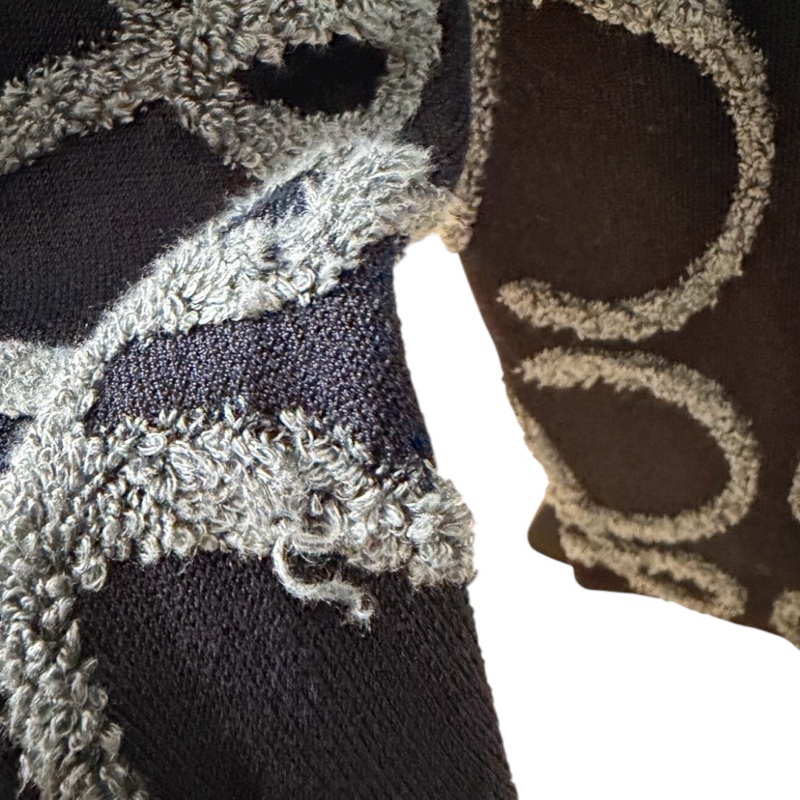 Loewe 毛巾部提花logo針織毛衣-13