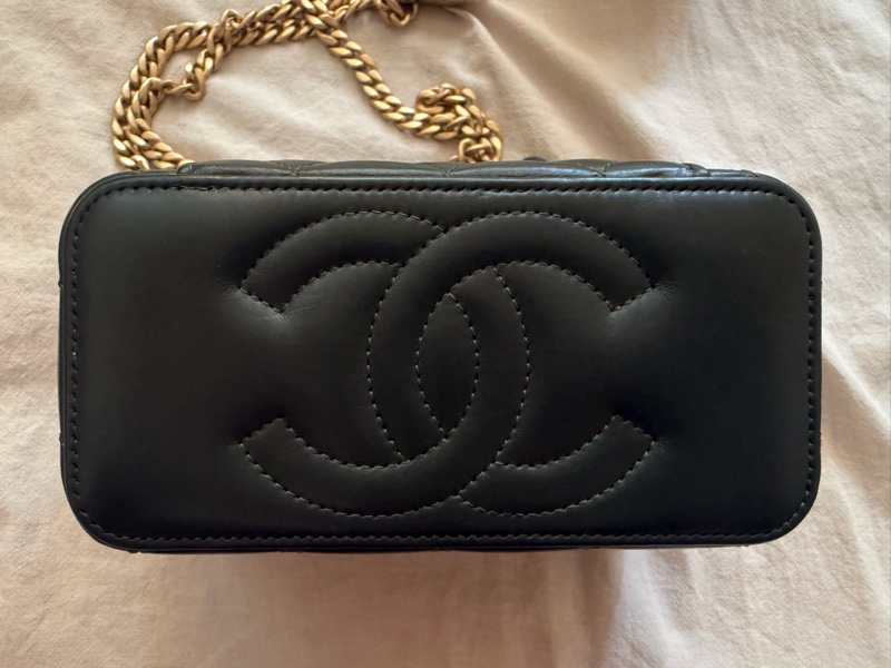 CHANEL Vanity Case Handle 斜背 化妝箱 晶片款-2
