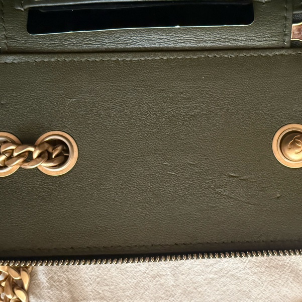 CHANEL Vanity Case Handle 斜背 化妝箱 晶片款-11