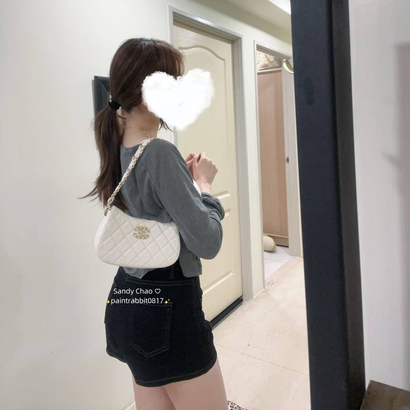 ෆ Chanel 23k Hobo腋下包🤍🈶購證-7
