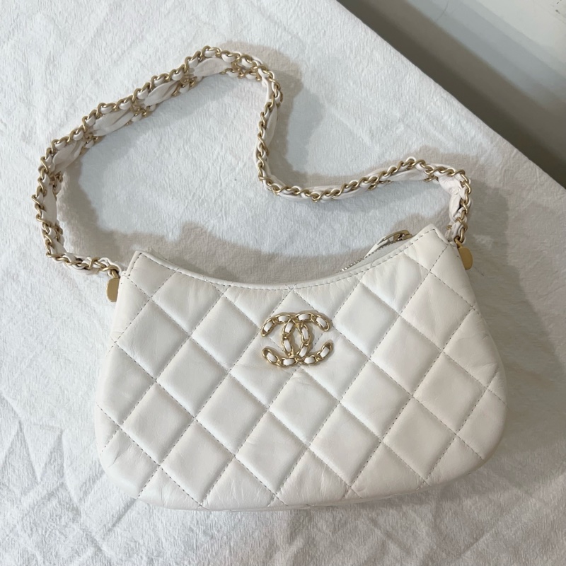 ෆ Chanel 23k Hobo腋下包🤍🈶購證-9