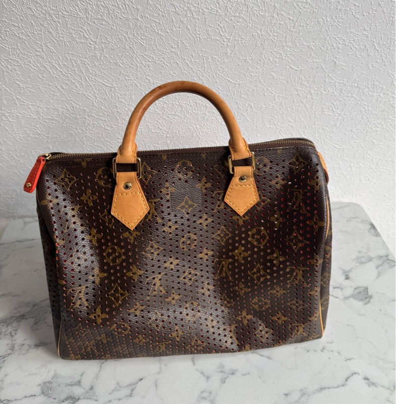 LV花紋洞洞speedy30-1