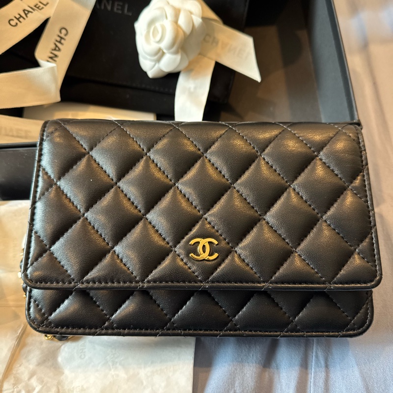 Chanel WOC黑金-0