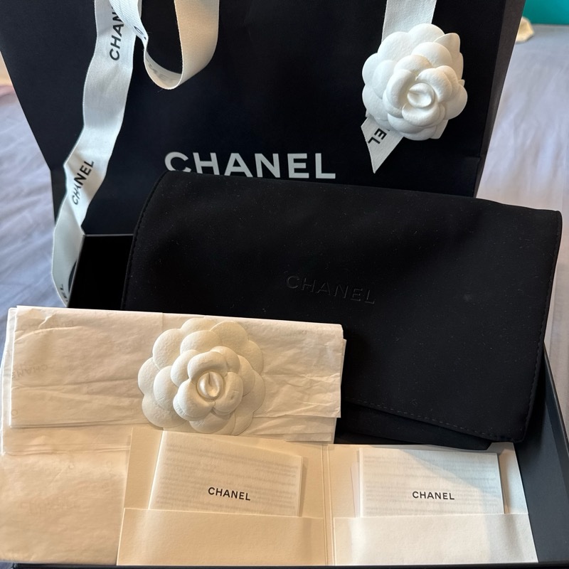 Chanel WOC黑金-5