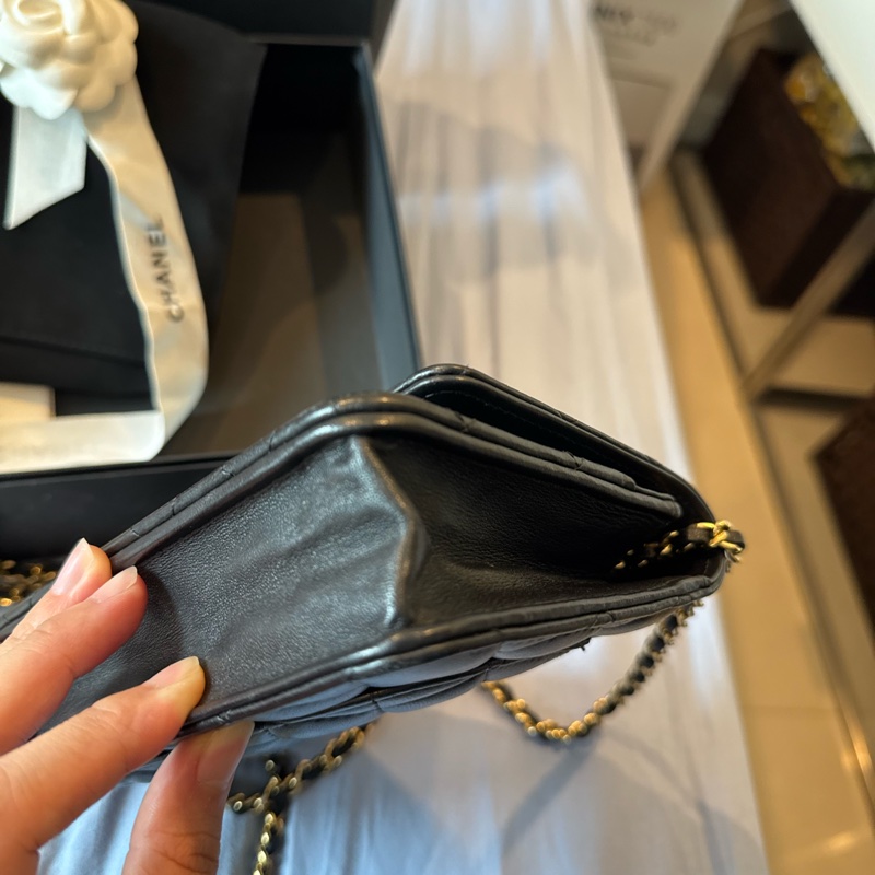Chanel WOC黑金-9