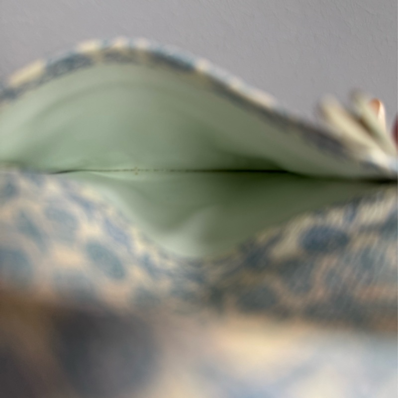 LV花紋內白/藍釦式短夾-30