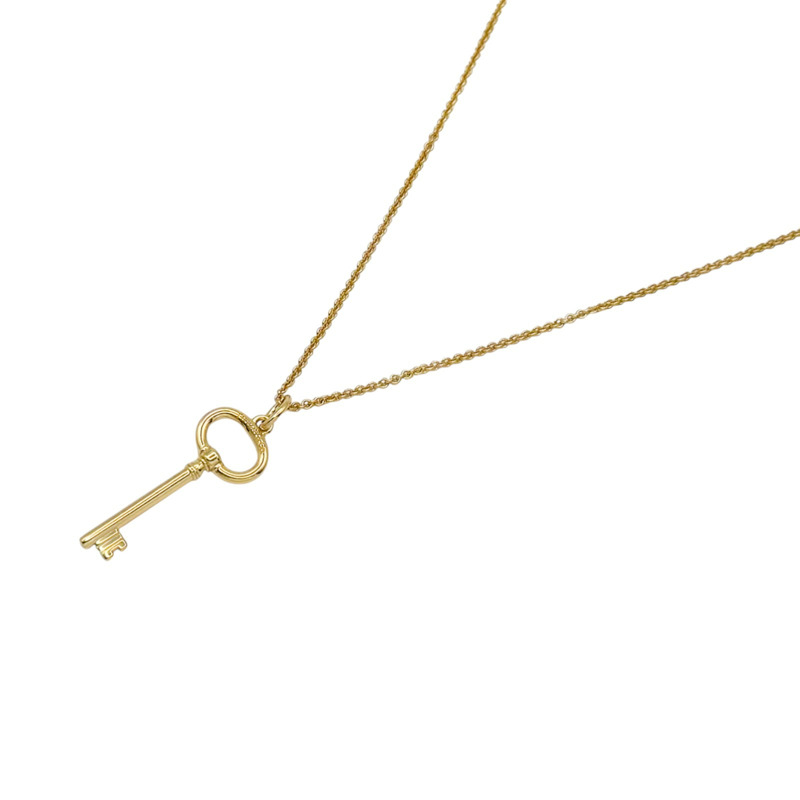 18K黃金 鑰匙墜飾 項鍊【Tiffany & Co 蒂芬妮】-1