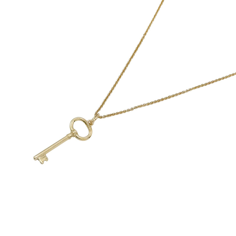 18K黃金 鑰匙墜飾 項鍊【Tiffany & Co 蒂芬妮】-2