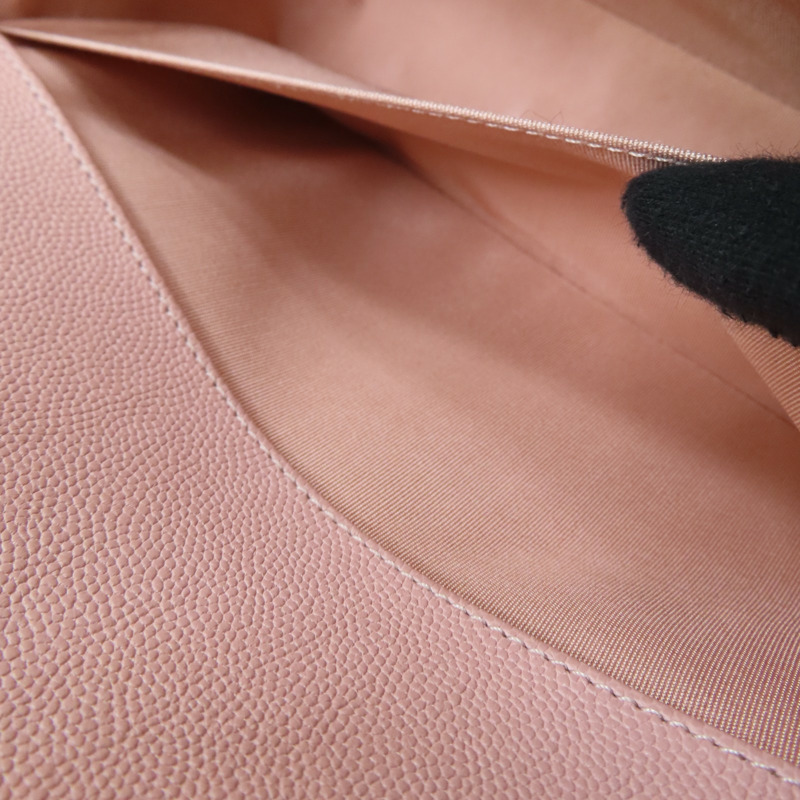 粉紅色 荔枝紋牛皮  Boy25cm 金扣 鍊帶 肩背包【CHANEL 香奈兒】 A67086-6