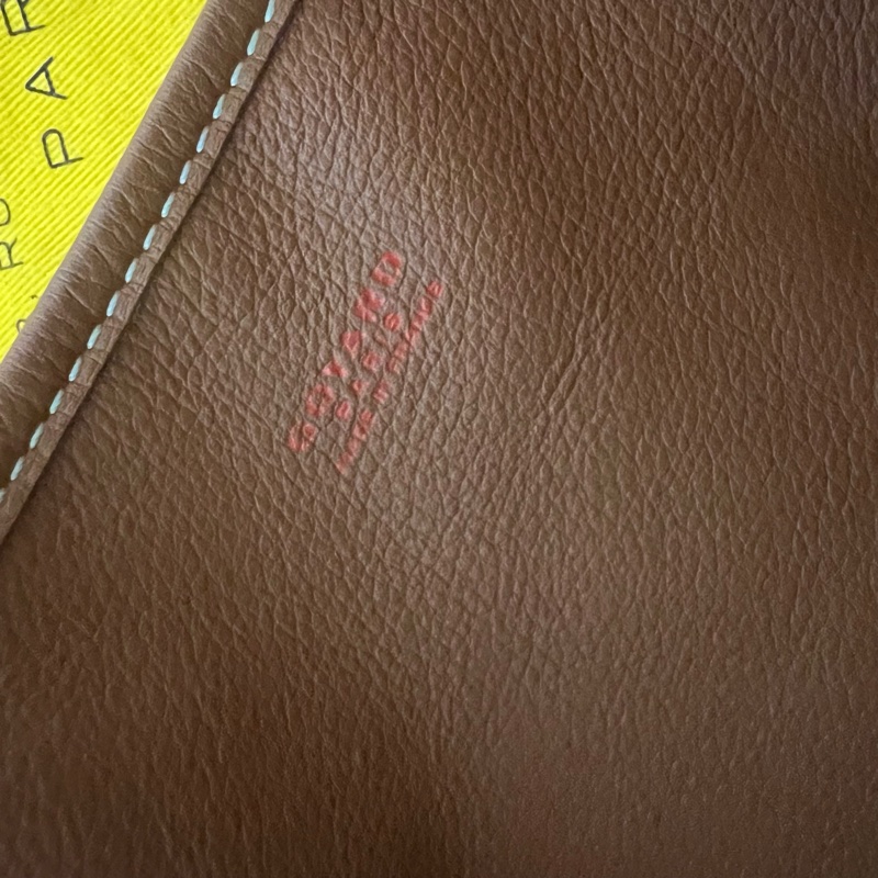 ෆ Goyard Mini Tote 焦糖黑-21