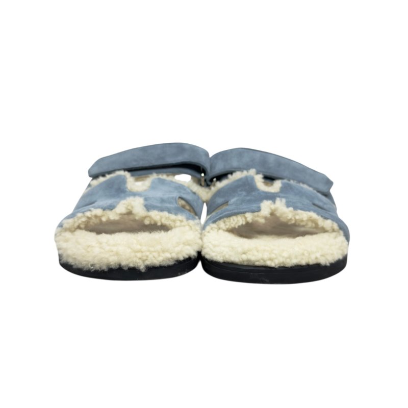 HERMES Chypre 毛毛 二舅鞋-5