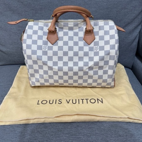 LV N41533 SPEEDY 30 DAMIER AZUR