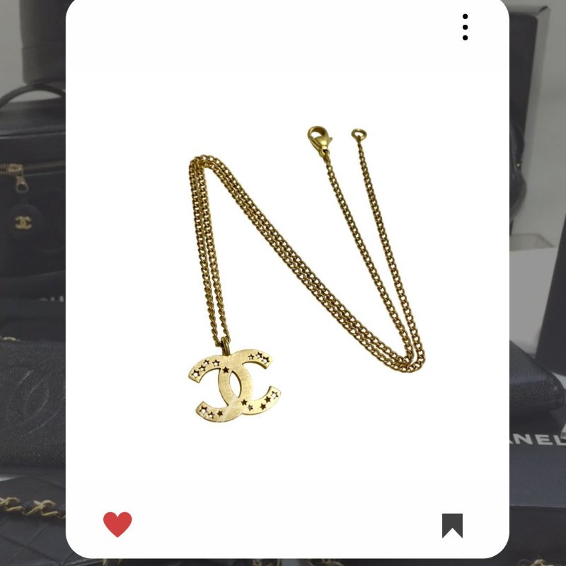 🛍️🎁 雙11🔥 11月新品上架 🔥💖 ✨香奈兒 Chanel 星星 CHANEL LOGO 金色項鏈🔥 香奈兒熱賣款 香奈兒經典款 頸鏈 CHANEL NECKLACE-2