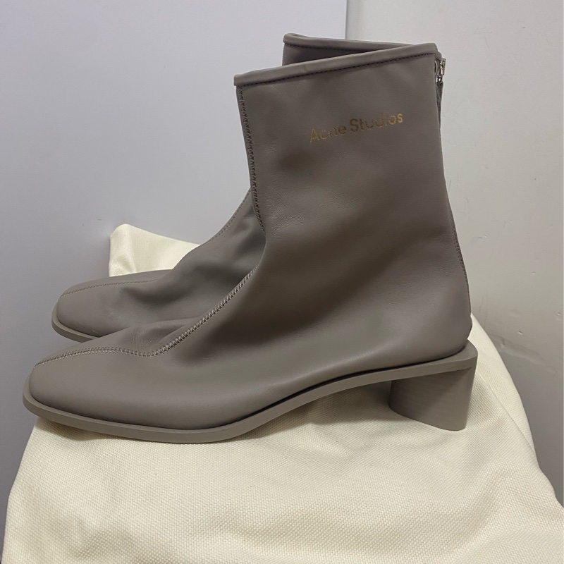 acne studio 大象灰短靴-4