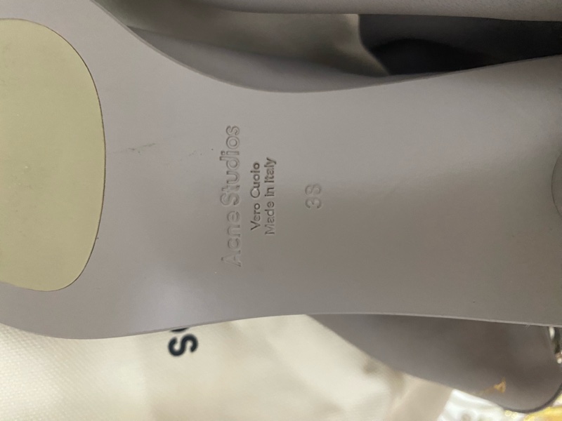 acne studio 大象灰短靴-9