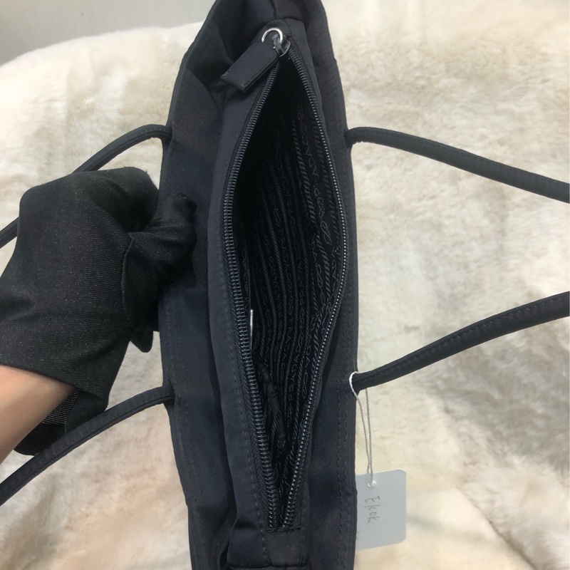 Prada 黑色Tote bag I675-7