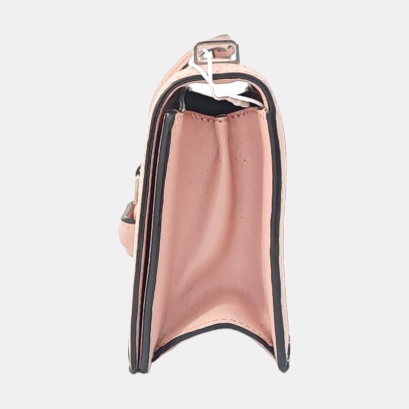 LOEWE Barcelona 多色牛皮單肩包斜挎包 銀色五金 可拆卸肩帶 9.8新-2