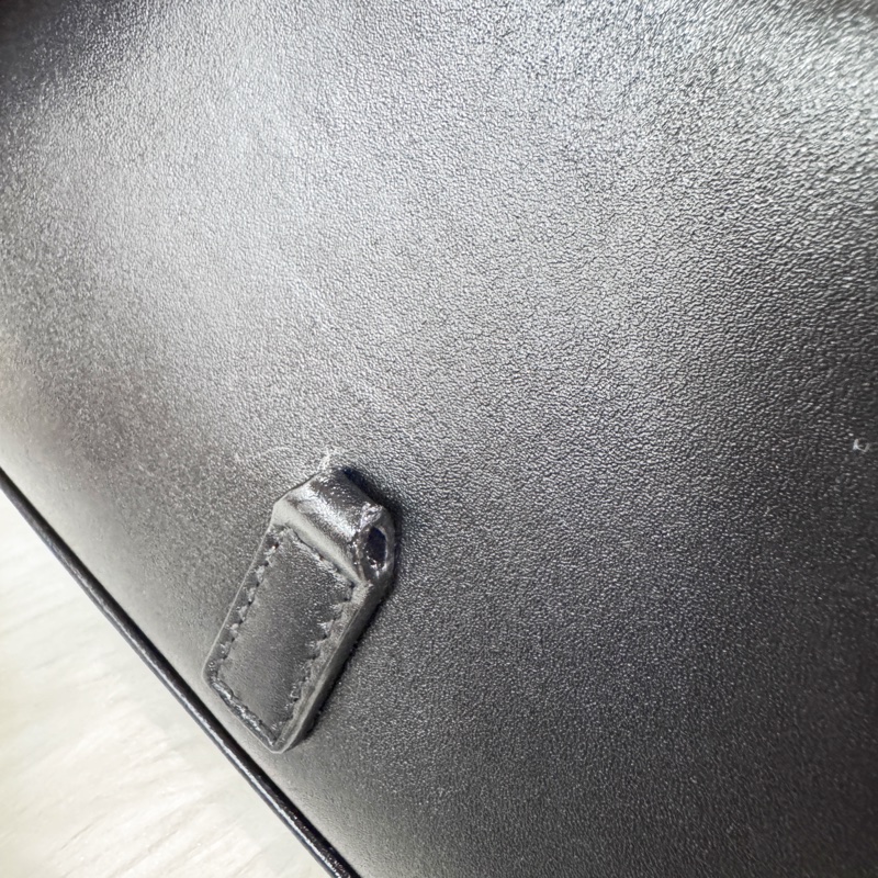 YSL Mini LE5A7 黑滑面牛皮手提包-7
