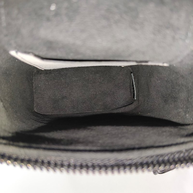 LOUIS VUITTON PHONE BOX 白色EPI牛皮水波紋相機包單肩包手提包斜挎包 黑色五金-10