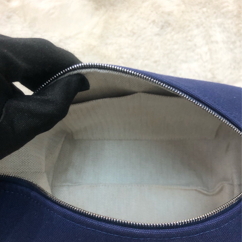 Hermes 藍色飯盒袋 (細) XB879-8