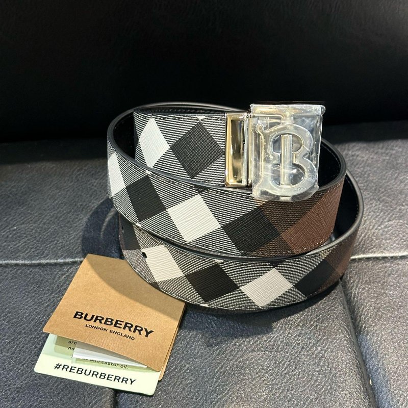 💎Han's house精品服飾💎Burberry 皮帶 雙面用 寬3.5 現-0