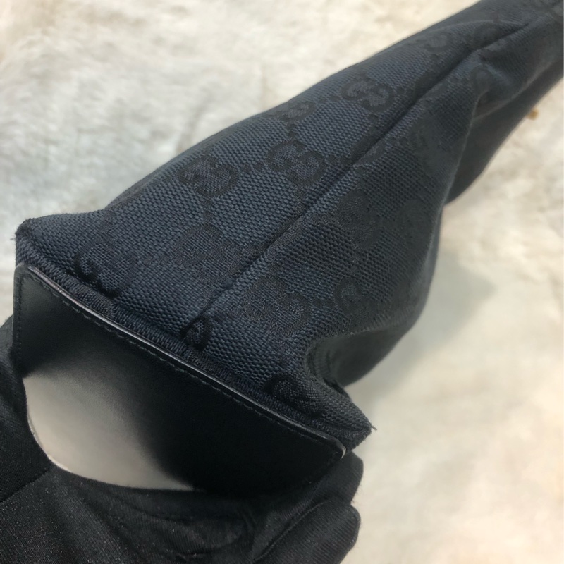 Gucci 黑色老花小Tote Bag O246-7