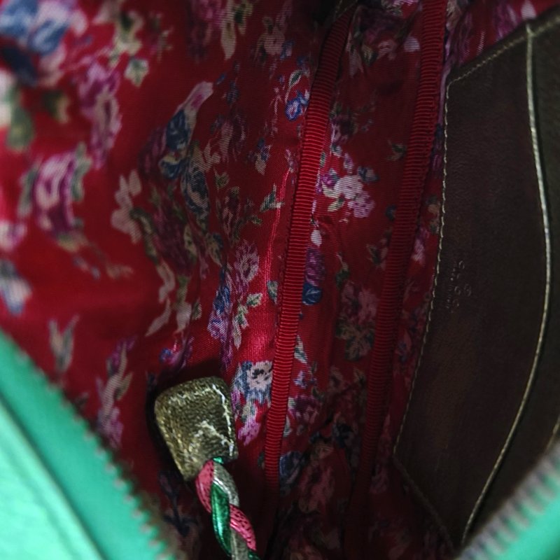 GUCCI Zumi 迷你多色牛皮馬銜扣斜挎包單肩包 金色五金-5