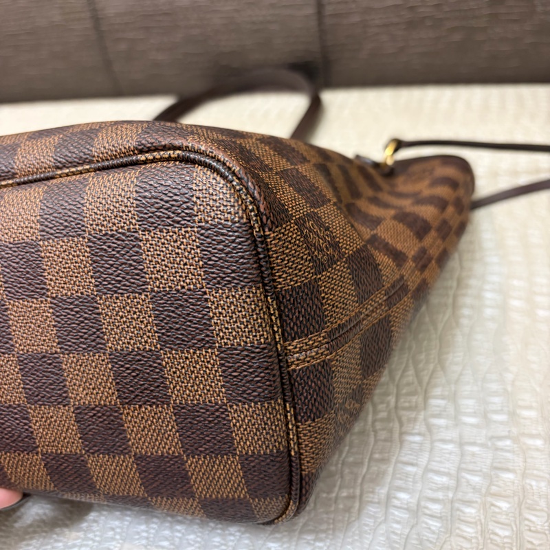 LV 咖色棋盤格Neverfull PM-3